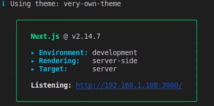 using-own-theme